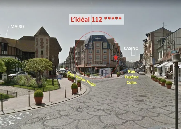 L'ideal 112 - 85m2, 2 Chambres, Parking & De Daire Deauville